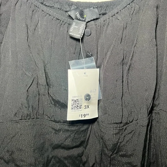 Forever 21 Puff Sleeve Maxi Dress - Picture 4 of 4